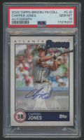 Chipper Jones 2020 Topps Brooklyn Collection Autograph #CJO #16/75 (PSA 10) at PristineAuction.com