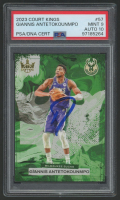 Giannis Antetokounmpo Signed 2023 Court Kings #57 (PSA 9 | Autograph Graded 10) at PristineAuction.com