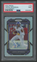 Justin Jefferson 2022 Prizm Autograph #190 (PSA 9) at PristineAuction.com