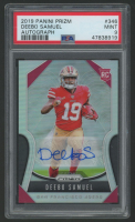 Deebo Samuel 2019 Prizm Prizm Autograph #346 RC (PSA 9) at PristineAuction.com