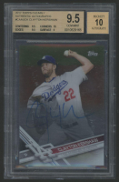 Clayton Kershaw 2017 Topps Clearly Authentic Autographs #CAAUCK (BGS 9.5 | Autograph Graded 10) at PristineAuction.com
