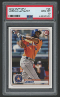 Yordan Alvarez 2020 Bowman #25 RC (PSA 10) at PristineAuction.com