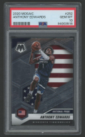 Anthony Edwards 2020-21 Panini Mosaic #252 RC (PSA 10) at PristineAuction.com