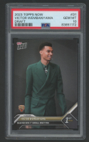 Victor Wembanyama 2023 Topps Now Draft #D1 RC (PSA 10) at PristineAuction.com