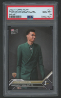 Victor Wembanyama 2023 Topps Now Draft #D1 RC (PSA 10) at PristineAuction.com