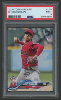 Shohei Ohtani 2018 Topps Update #US1 RC (PSA 9) at PristineAuction.com