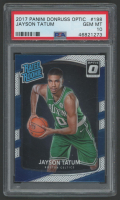 Jayson Tatum 2017 Donruss Optic RR #198 (PSA 10) at PristineAuction.com