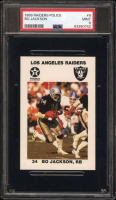 Bo Jackson 1988 Raiders Police #9 (PSA 9) at PristineAuction.com