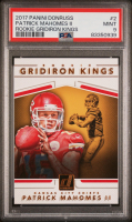 Patrick Mahomes II 2017 Donruss Rookie Gridiron Kings #2 (PSA 9) at PristineAuction.com