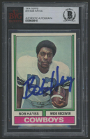 Bob Hayes Signed 1974 Topps #28 (BGS) at PristineAuction.com