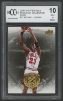Michael Jordan 2009-10 Upper Deck Michael Jordan Legacy Collection Gold #72 (BCCG 10) at PristineAuction.com