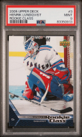 Henrik Lundqvist 2005 Upper Deck Rookie Class #3 (PSA 9) at PristineAuction.com