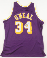 Shaquille O'Neal Signed Lakers Mitchell & Ness Authentic Jersey (PSA) at PristineAuction.com