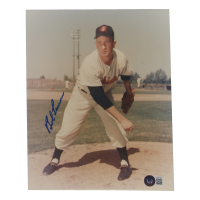 Bob Lemon Signed Indians 8x10 Photo (Beckett) at PristineAuction.com