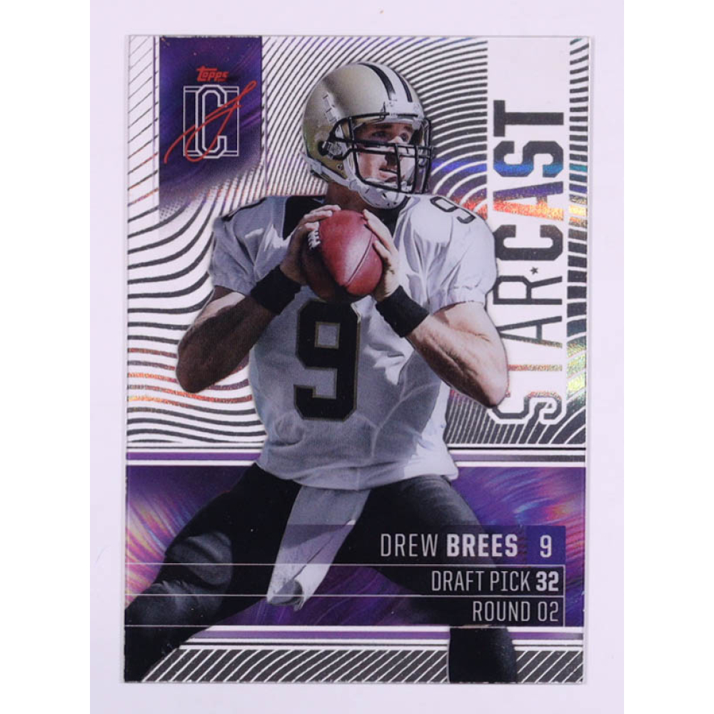 Drew Brees 2024 Topps Signature Class Star Cast #SC-11 at PristineAuction.com