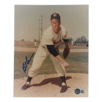Bob Lemon Signed Indians 8x10 Photo (Beckett) at PristineAuction.com