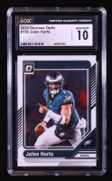 Jalen Hurts 2024 Donruss Optic #158 (CGC 10) at PristineAuction.com