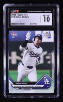 Shohei Ohtani 2025 Topps Now Tokyo Series #5 (CGC 10) at PristineAuction.com