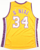 Shaquille O'Neal Signed Lakers Mitchell & Ness Authentic Jersey (PSA) at PristineAuction.com