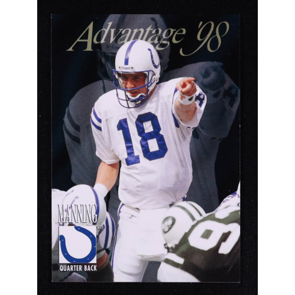 Peyton Manning 1998 Collector's Edge Advantage #189 RC at PristineAuction.com