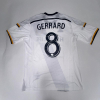 Steven Gerrard Signed LA Galaxy Adidas Authentic Jersey (Fanatics) at PristineAuction.com