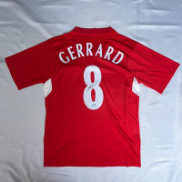 Steven Gerrard Signed Liverpool Reebok Authentic Jersey (Beckett) at PristineAuction.com