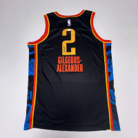 Shai Gilgeous-Alexander Signed Thunder Nike Authentic Jersey (JSA) at PristineAuction.com