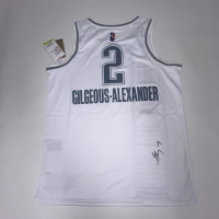 Shai Gilgeous-Alexander Signed Thunder Nike Authentic Jersey (JSA) at PristineAuction.com