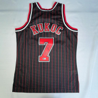 Toni Kukoc Signed Bulls Mitchell & Ness Authentic Jersey (Beckett) at PristineAuction.com
