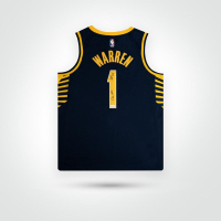 TJ Warren Signed Pacers Nike Authentic Jersey Inscribed "2014 #14 Pick" (JSA) at PristineAuction.com