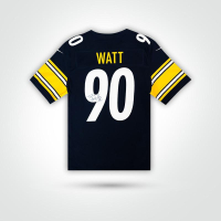 T.J. Watt Signed Steelers Nike Authentic Jersey (Beckett) at PristineAuction.com