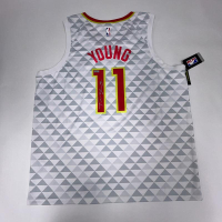 Trae Young Signed Hawks Nike Authentic Jersey (Panini) at PristineAuction.com