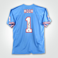 Warren Moon Signed Oilers Mitchell & Ness Authentic Jersey Inscribed "HOF 06" (Beckett) at PristineAuction.com