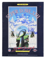 Official SB XXII Program Signed by (5) with Mark Rypien, Doug Williams, Darrell Green, Gary Clark with Multiple Inscriptions (Beckett) at PristineAuction.com