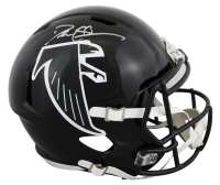 Deion Sanders Signed Falcons Full-Size Throwback Alternate Speed Helmet (Beckett) at PristineAuction.com