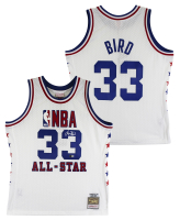 Larry Bird Signed Team USA Mitchell & Ness Authentic Jersey (Beckett) at PristineAuction.com