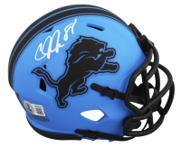 Calvin Johnson Signed Lions Rave Alternate Speed Mini Helmet (Beckett) at PristineAuction.com