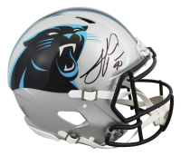 Julius Peppers Signed Panthers Full-Size Authentic On-Field Speed Helmet (Beckett) at PristineAuction.com