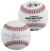 Nolan Ryan Signed OML Baseball Inscribed "5714 K's" & "324 Wins" (Beckett) at PristineAuction.com