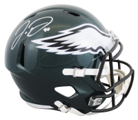 Jordan Davis Signed Eagles Full-Size Speed Helmet (JSA) at PristineAuction.com