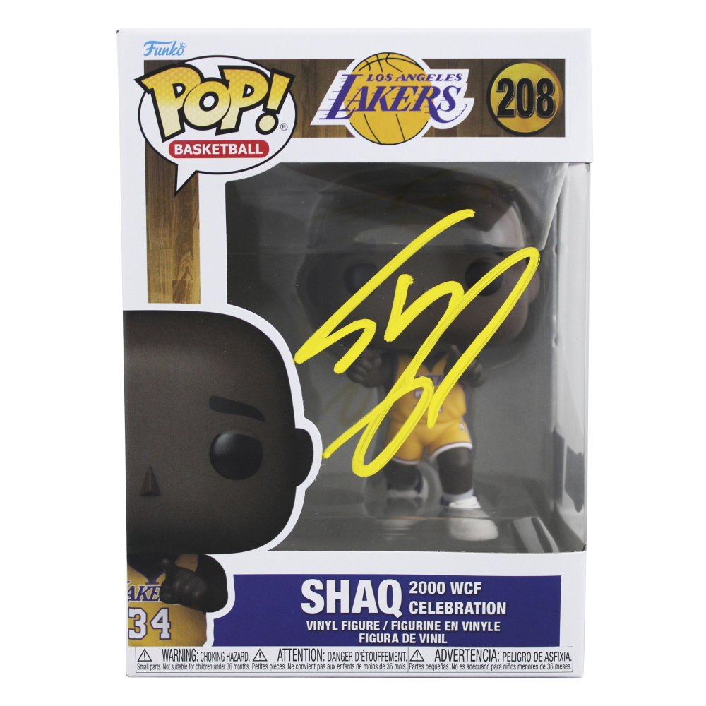 Shaquille O'Neal Signed Lakers #208 Funko Pop! Vinyl Figure (Beckett) at PristineAuction.com