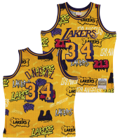 Shaquille O'Neal Signed Lakers Mitchell & Ness Authentic Jersey (Beckett) at PristineAuction.com