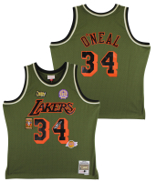 Shaquille O'Neal Signed Lakers Mitchell & Ness Authentic Jersey (Beckett) at PristineAuction.com