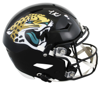 Travis Hunter Signed Jaguars Full-Size Authentic On-Field Speedflex Helmet (Beckett) at PristineAuction.com