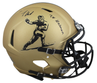 Travis Hunter Signed Heisman Trophy Logo Full-Size Authentic On-Field Speed Helmet Inscribed "24 Heisman" (Beckett) at PristineAuction.com