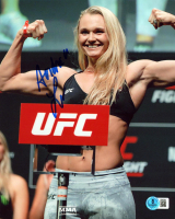 Andrea Lee Signed UFC 8x10 Photo (Beckett) at PristineAuction.com
