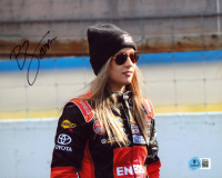 Brittney Zamora Signed NASCAR 8x10 Photo (Beckett) at PristineAuction.com