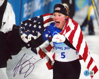Jessie Diggins Signed 8x10 Photo (Beckett) at PristineAuction.com