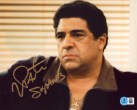 Vincent Pastore Signed "The Sopranos" 8x10 Photo Inscribed "Sopranos" (Beckett) at PristineAuction.com