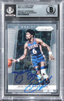 Julius Erving Signed 2013 Panini Prizm #221 (BGS) at PristineAuction.com